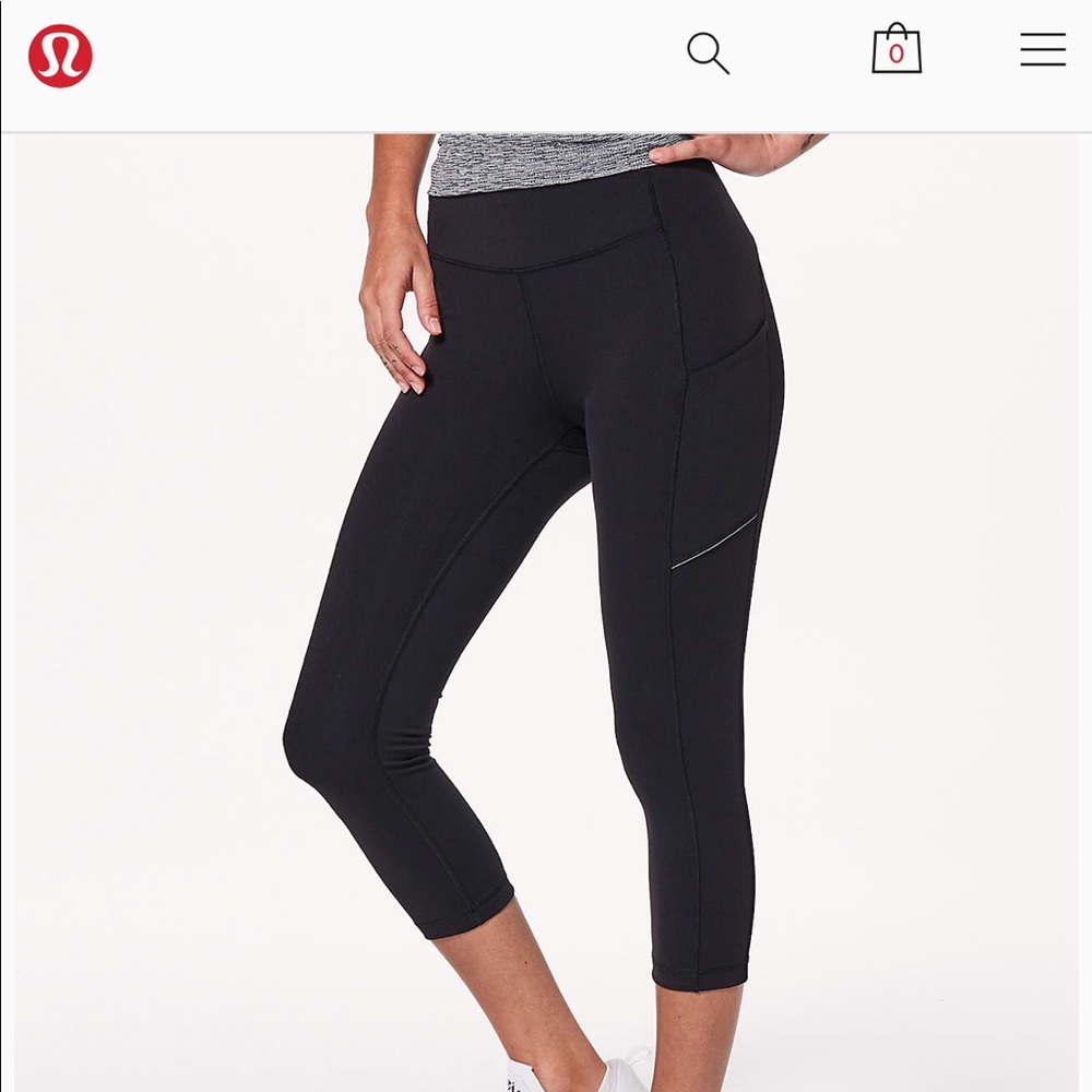 Lululemon speed up crop pants
